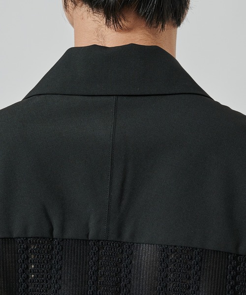 STUDIOUS（ステュディオス）の「RUSSELL LACE SHIRTS（シャツ/ブラウス・メンズ・ダークグリーン/ブラック・1/2）」の12枚目の写真