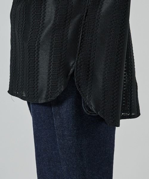 STUDIOUS（ステュディオス）の「RUSSELL LACE SHIRTS（シャツ/ブラウス・メンズ・ダークグリーン/ブラック・1/2）」の14枚目の写真