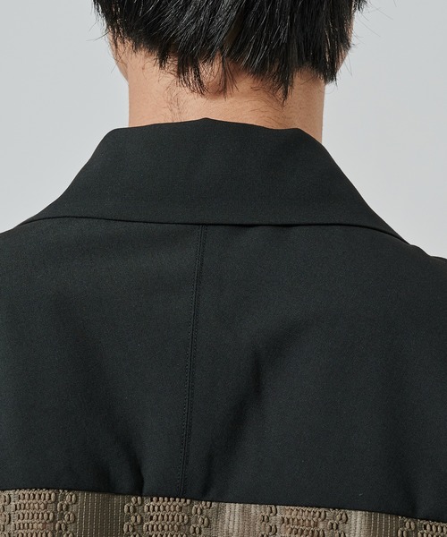 STUDIOUS（ステュディオス）の「RUSSELL LACE SHIRTS（シャツ/ブラウス・メンズ・ダークグリーン/ブラック・1/2）」の21枚目の写真