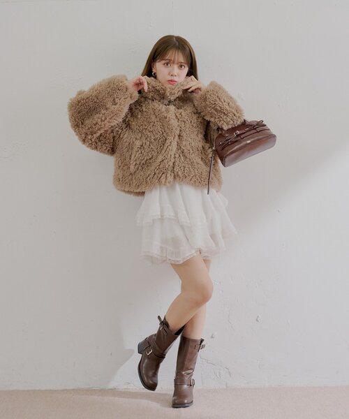 WEB限定/REVIVAL】プードルコート（その他アウター）｜Chico（チコ）の