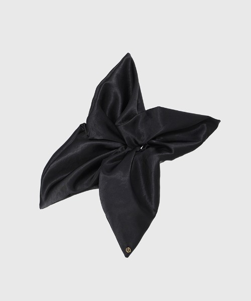 ヴィンテージサテンスクエアシュシュ（シュシュ）｜anuans（ア