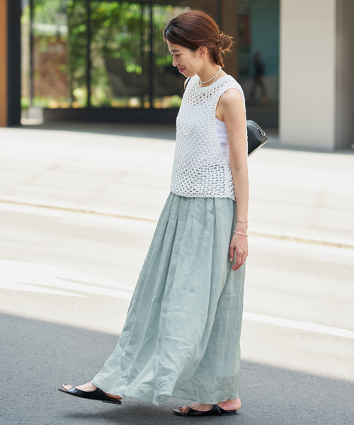 IENA ラミープリーツスカート　ロングスカート　34 IENA（イエナ）の「ラミープリーツスカート（スカート）」 - WEAR