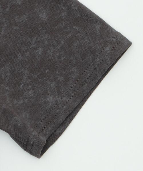 dispark(ディスパーク)の「DISPARK/ショルダーストラップグラフィックSSトップ(Tシャツ/カットソー・レディース・チャコールグレー/杢グレー・FREE)」の7枚目の写真
