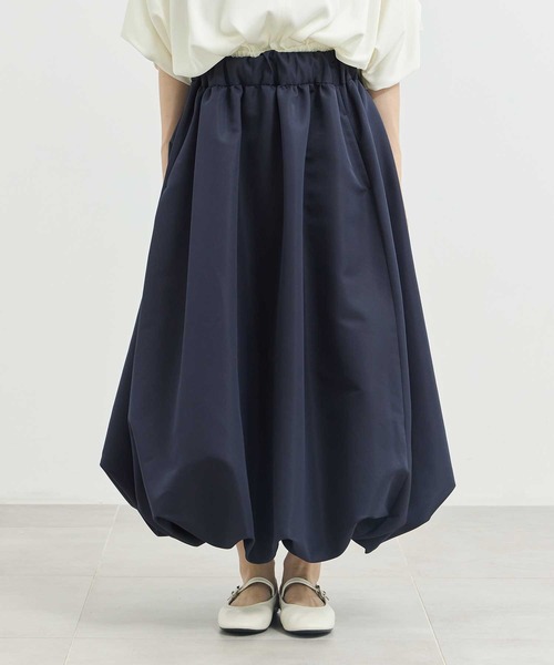 THE PERMANENT EYE(ザパーマネントアイ)の「【THE TOKYO/ザトウキョウ】2way Balloon Bare Dress/バルーンベアドレス/ミニドレス/バルーンスカート(スカート・レディース・ネイビー/ブラック・FREE)」の11枚目の写真