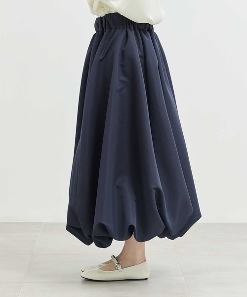 THE PERMANENT EYE(ザパーマネントアイ)の「【THE TOKYO/ザトウキョウ】2way Balloon Bare Dress/バルーンベアドレス/ミニドレス/バルーンスカート(スカート・レディース・ネイビー/ブラック・FREE)」の12枚目の写真