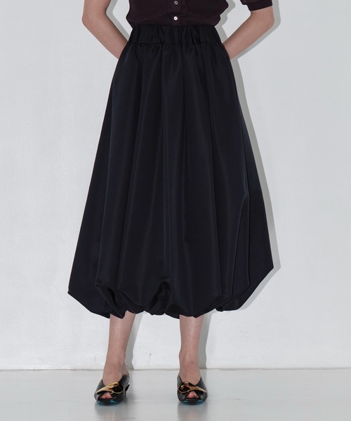 THE PERMANENT EYE(ザパーマネントアイ)の「【THE TOKYO/ザトウキョウ】2way Balloon Bare Dress/バルーンベアドレス/ミニドレス/バルーンスカート(スカート・レディース・ネイビー/ブラック・FREE)」の19枚目の写真