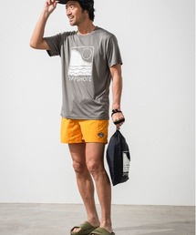 OFFSHORE（オフショア）の「LOGO SET UP/半袖・ショーツ セットアップ3点セット（Tシャツ/カットソー）」
