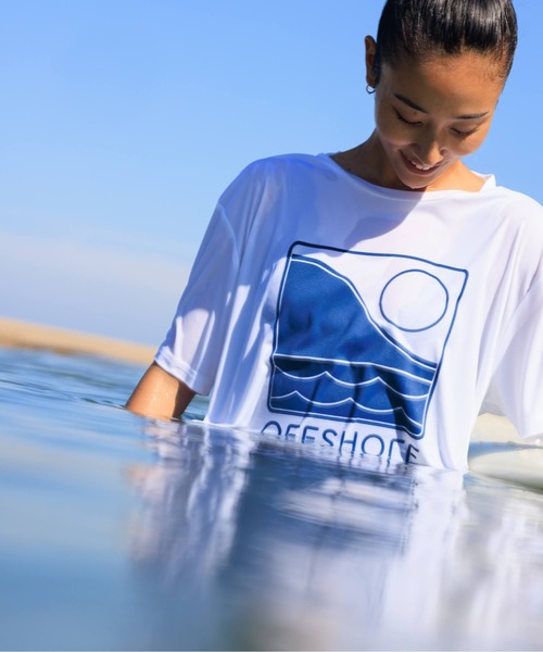 OFFSHORE(オフショア)の「LOGO SET UP/半袖・ショーツ セットアップ3点セット(Tシャツ/カットソー・メンズ・ブラック/オレンジ/パープル・S/M/L/XL)」の4枚目の写真