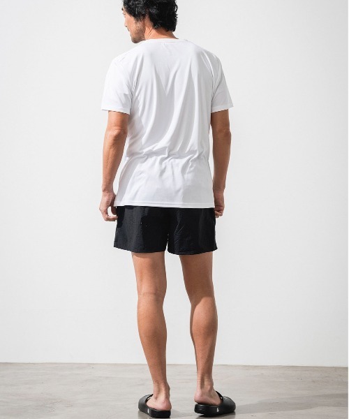 OFFSHORE(オフショア)の「LOGO SET UP/半袖・ショーツ セットアップ3点セット(Tシャツ/カットソー・メンズ・ブラック/オレンジ/パープル・S/M/L/XL)」の9枚目の写真
