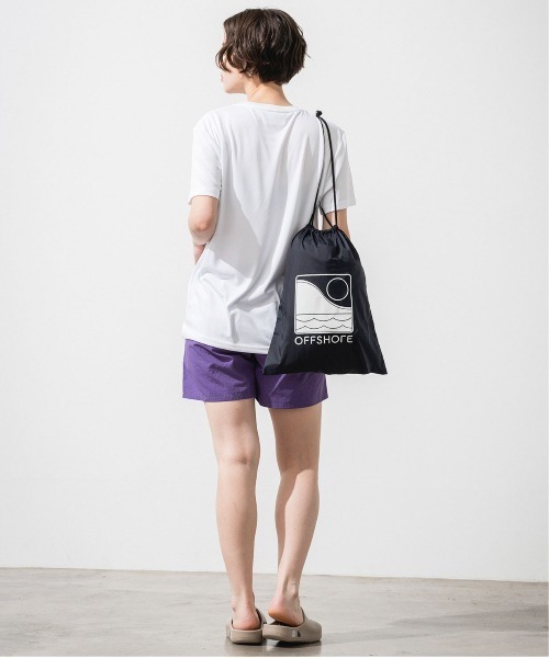 OFFSHORE(オフショア)の「LOGO SET UP/半袖・ショーツ セットアップ3点セット(Tシャツ/カットソー・メンズ・ブラック/オレンジ/パープル・S/M/L/XL)」の11枚目の写真