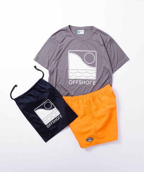OFFSHORE(オフショア)の「LOGO SET UP/半袖・ショーツ セットアップ3点セット(Tシャツ/カットソー・メンズ・ブラック/オレンジ/パープル・S/M/L/XL)」の20枚目の写真