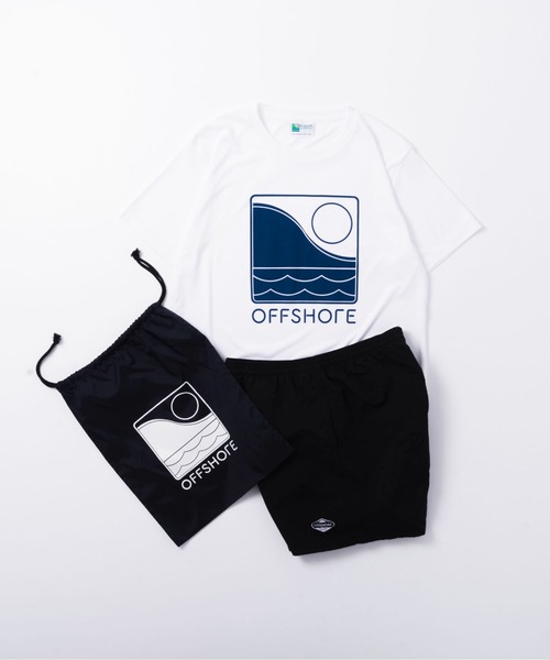 OFFSHORE(オフショア)の「LOGO SET UP/半袖・ショーツ セットアップ3点セット(Tシャツ/カットソー・メンズ・ブラック/オレンジ/パープル・S/M/L/XL)」の18枚目の写真