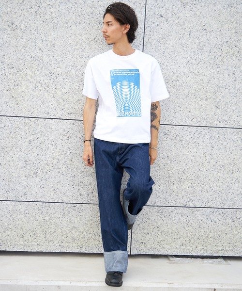 FFEIN(フェイン)の「【WEB限定】ストレートロールアップデニム(デニムパンツ・メンズ・インディゴブルー/ブラック・マルチサイズ)」の13枚目の写真