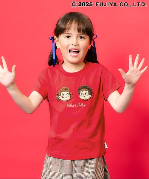 セール】【Peko & Poko】4色2柄Tシャツ（Tシャツ/カットソー）｜Seraph