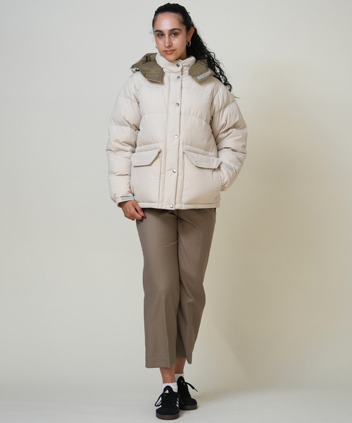 THE NORTH FACE(ザノースフェイス)の「THE NORTH FACE/ザ・ノース・フェイス CAMP SIERRA SHORT キャンプシェラショート ダウンジャケット NDW92531(ダウンジャケット/コート・レディース・ブラック/ダークベージュ/アイボリー・M/S/XL/L)」の8枚目の写真