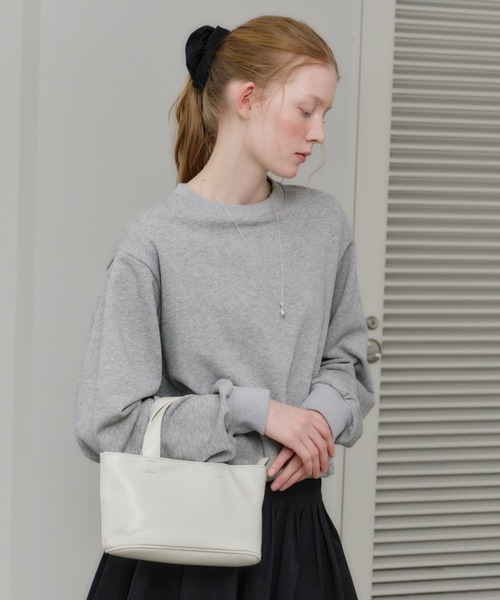 GIUNON(ジウノン)の「embroidery cotton big chouchou / エンブロイダリーコットンビッグシュシュ(シュシュ・レディース・ブラック/ホワイト/ピンク・FREE)」の14枚目の写真