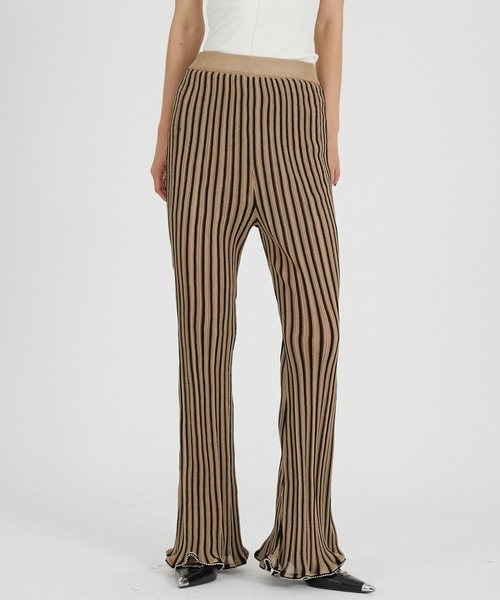 ビーズニットパンツ / Beaded knit pants（その他パンツ