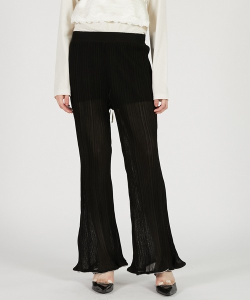 パンツ PRANK PROJECT KNIT PANTS PRANK PROJECT パンツ レースニットパンツ / Lace Knit Pants