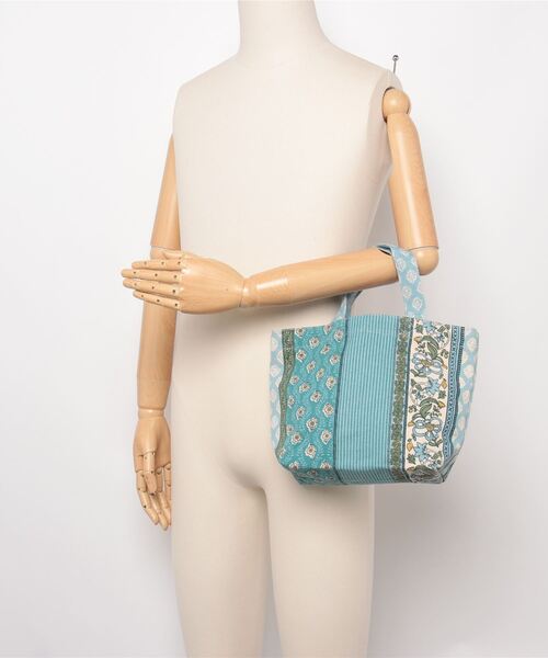 MOTO（モト）の「キャンバスミニトート（トートバッグ・レディース・グレー/ナチュラル/グレー系/スモークピンク/サックスブルー/ネイビー/イエロー/イエロー系/ブラウン/ライトグレー/ピンク・ONE SIZE）」の15枚目の写真