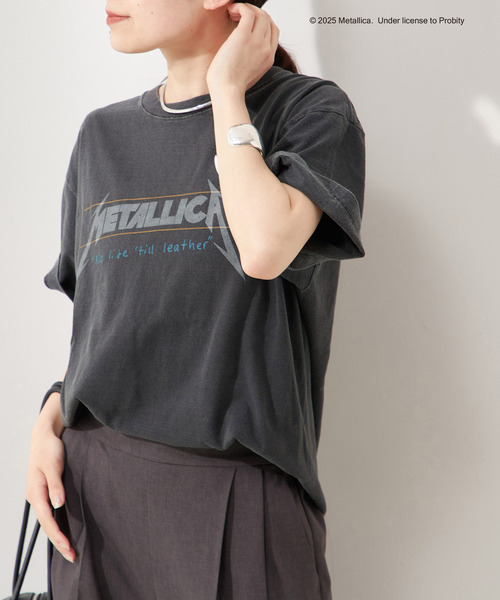 GOOD ROCK SPEED(グッドロックスピード)の「《追加2》【GOOD ROCK SPEED 】25METALLICA 002W S/S TEE:Tシャツ(Tシャツ/カットソー・レディース・ブラック系その他・FREE)」の1枚目の写真