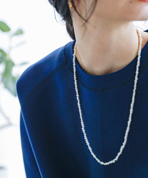 quaranciel:ミニ 淡水 パール ネックレス（ネックレス）｜quaranciel