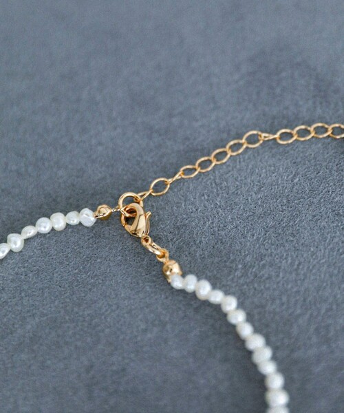 quaranciel:ミニ 淡水 パール ネックレス（ネックレス）｜quaranciel