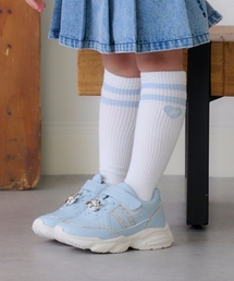 チャームつきベルクロスニーカー