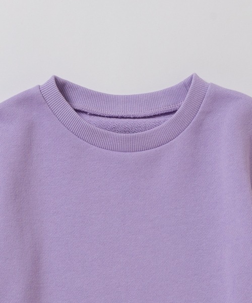 ever closet(エバークローゼット)の「ふんわりシルエット プルオーバー(Tシャツ/カットソー・キッズ・チャコール/イエロー系その他/ラベンダー/ミント/モカ/ピンク/パープル系その他/サックスブルー/グリーン系その他4・80cm/90cm/100cm/110cm/120cm/130cm/140cm/150cm)」の19枚目の写真