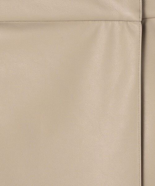 BALLSEY（ボールジィ）の「レザーライククロス ラップマキシスカート（スカート・レディース・ライトベージュ/ブラック・36/34/32）」の15枚目の写真