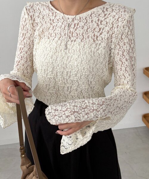 CAPRICIEUX LE'MAGE（カプリシューレマージュ）の「【前後2WAY】レース