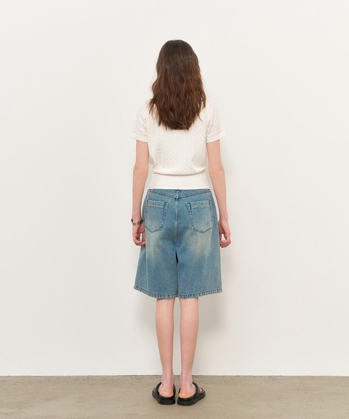 GENERAL IDEA(ジェネラルアイデア)の「GENERAL IDEA/ジェネラルアイディア tencel v-neck cable cardigan カーディガン(カーディガン/ボレロ・レディース・ブラック/ブルー/ラベンダー/ホワイト/ピンク・S/M/L)」の16枚目の写真