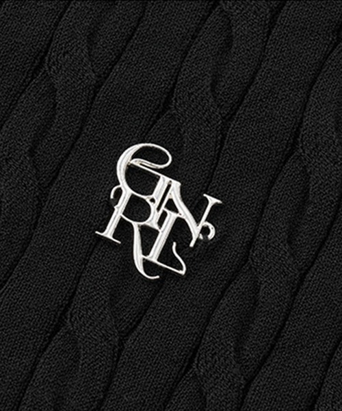 GENERAL IDEA(ジェネラルアイデア)の「GENERAL IDEA/ジェネラルアイディア tencel v-neck cable cardigan カーディガン(カーディガン/ボレロ・レディース・ブラック/ブルー/ラベンダー/ホワイト/ピンク・S/M/L)」の19枚目の写真