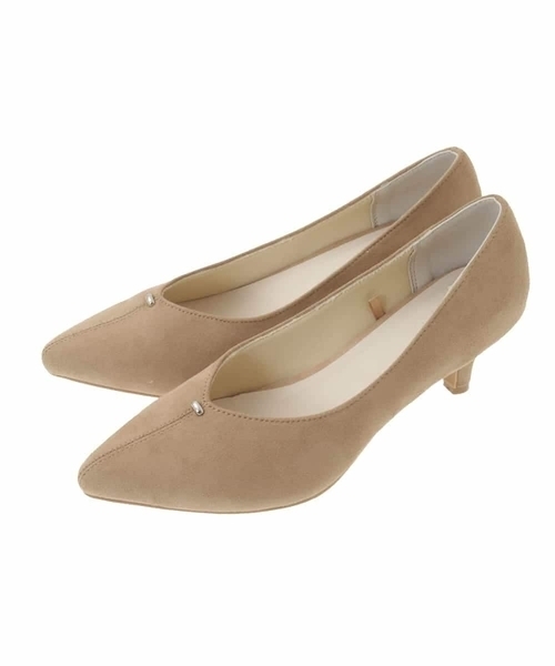 a.v.v(アーヴェヴェ)の「ポイントベーシックパンプス(パンプス・レディース・ブラック/アイボリー・24.5/23.5)」の14枚目の写真