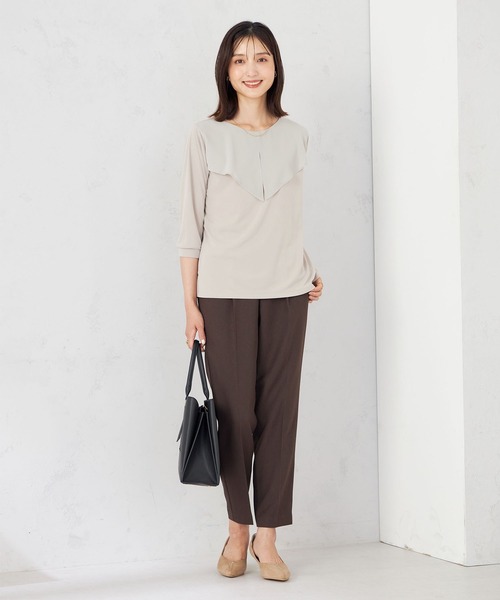 a.v.v(アーヴェヴェ)の「ポイントベーシックパンプス(パンプス・レディース・ブラック/アイボリー・24.5/23.5)」の13枚目の写真
