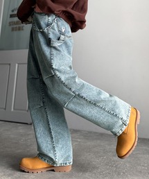 Classical Origin(�N���V�J���I���W��)�̃y�C���^�[�p���V���[�g�^�b�N�f�j���p���c�^Painter Parachute Tuck Denim Pants(�f�j���p���c)