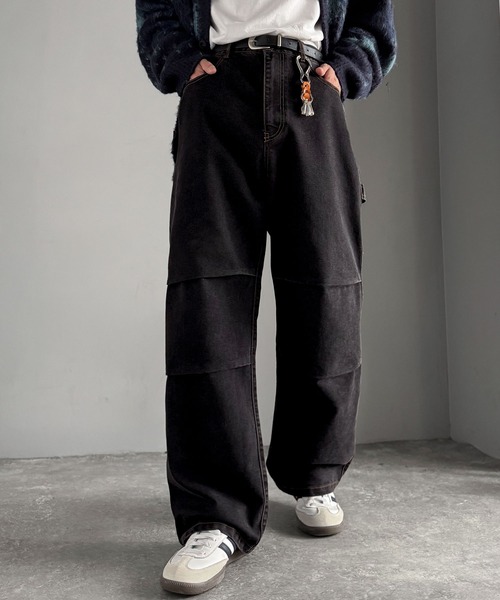 Classical Origin(クラシカルオリジン)の「ペインターパラシュートタックデニムパンツ/Painter Parachute Tuck Denim Pants(デニムパンツ・メンズ・ブルー/ブラック/ブラウン・LARGE/MEDIUM/SMALL)」の14枚目の写真