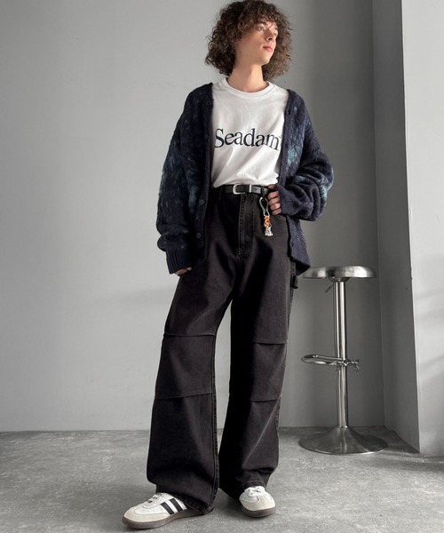 Classical Origin(クラシカルオリジン)の「ペインターパラシュートタックデニムパンツ/Painter Parachute Tuck Denim Pants(デニムパンツ・メンズ・ブルー/ブラック/ブラウン・LARGE/MEDIUM/SMALL)」の15枚目の写真