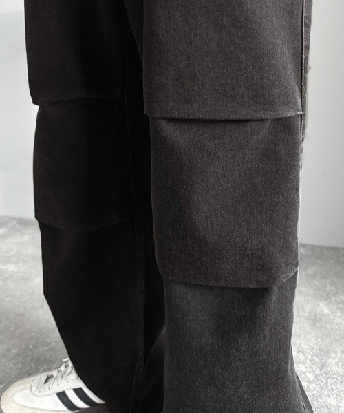Classical Origin(クラシカルオリジン)の「ペインターパラシュートタックデニムパンツ/Painter Parachute Tuck Denim Pants(デニムパンツ・メンズ・ブルー/ブラック/ブラウン・LARGE/MEDIUM/SMALL)」の5枚目の写真