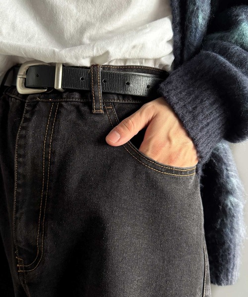 Classical Origin(クラシカルオリジン)の「ペインターパラシュートタックデニムパンツ/Painter Parachute Tuck Denim Pants(デニムパンツ・メンズ・ブルー/ブラック/ブラウン・LARGE/MEDIUM/SMALL)」の6枚目の写真