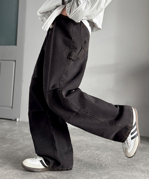 Classical Origin(クラシカルオリジン)の「ペインターパラシュートタックデニムパンツ/Painter Parachute Tuck Denim Pants(デニムパンツ・メンズ・ブルー/ブラック/ブラウン・LARGE/MEDIUM/SMALL)」の18枚目の写真