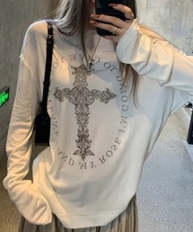 クロスグラフィック ロンT/Dark Y2K Mood