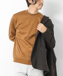 NOLLEY’S | 《ビジカジ対応》シルケットスムースドレスL/S Tシャツ 25AW(Tシャツ/カットソー)