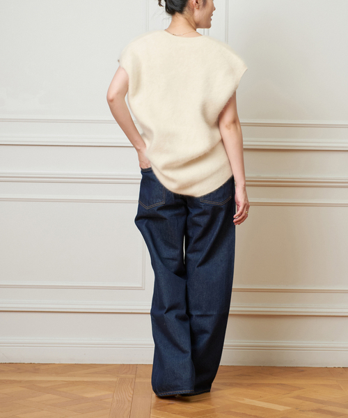 NEEDBY heritage(ニードバイヘリテージ)の「NEEDBY heritage/ニードバイヘリテージ KOH デニム N1CM01237IBN(デニムパンツ・レディース・ネイビー・24/25/26)」の7枚目の写真