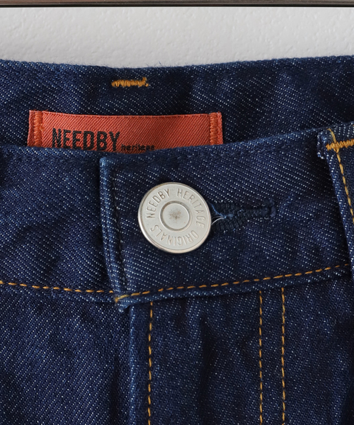 NEEDBY heritage(ニードバイヘリテージ)の「NEEDBY heritage/ニードバイヘリテージ KOH デニム N1CM01237IBN(デニムパンツ・レディース・ネイビー・24/25/26)」の13枚目の写真