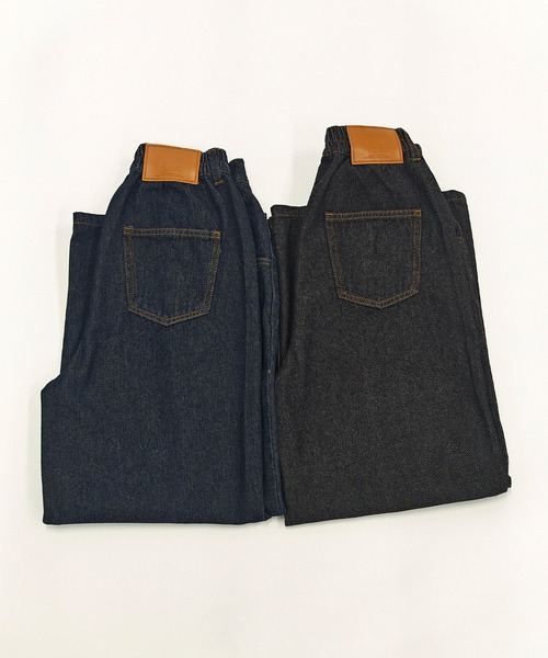 新品　Priority ミムミムデニム Priority(プライオリティ)デニムパンツ・ワイド|セレクト