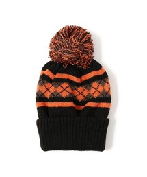 BEAMS（ビームス）の「アーガイル ボンボン ニットキャップ（ニットキャップ/ビーニー）」