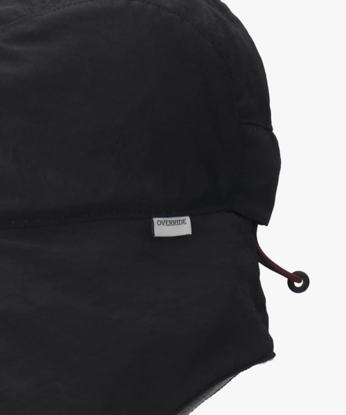 OVERRIDE(オーバーライド)の「OVERRIDE FLEECE LINED HUNTING / オーバーライド(ハンチング/ベレー帽・メンズ・グリーン/ブラック・59cm)」の19枚目の写真