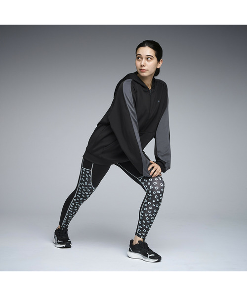 PUMA(プーマ)の「PUMA プーマ メンズ トレーニング トレイン エッジ ニット フルジップ フー(パーカー・メンズ・ブラック/ダークグレー・SMALL/MEDIUM/LARGE/X-LARGE/XX-LARGE)」の4枚目の写真