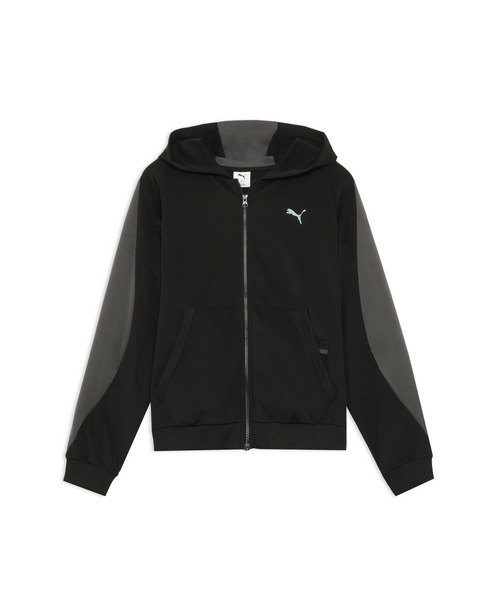 PUMA(プーマ)の「PUMA プーマ メンズ トレーニング トレイン エッジ ニット フルジップ フー(パーカー・メンズ・ブラック/ダークグレー・SMALL/MEDIUM/LARGE/X-LARGE/XX-LARGE)」の5枚目の写真