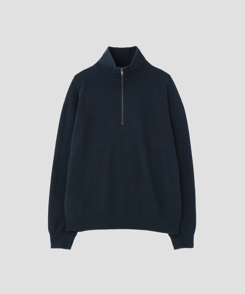 MHL.（エムエイチエル）の「DOUBLE FACE SOFT COTTON JERSEY（Tシャツ/カットソー・メンズ・オフホワイト/ターコイズブルー・LARGE/MEDIUM）」の11枚目の写真